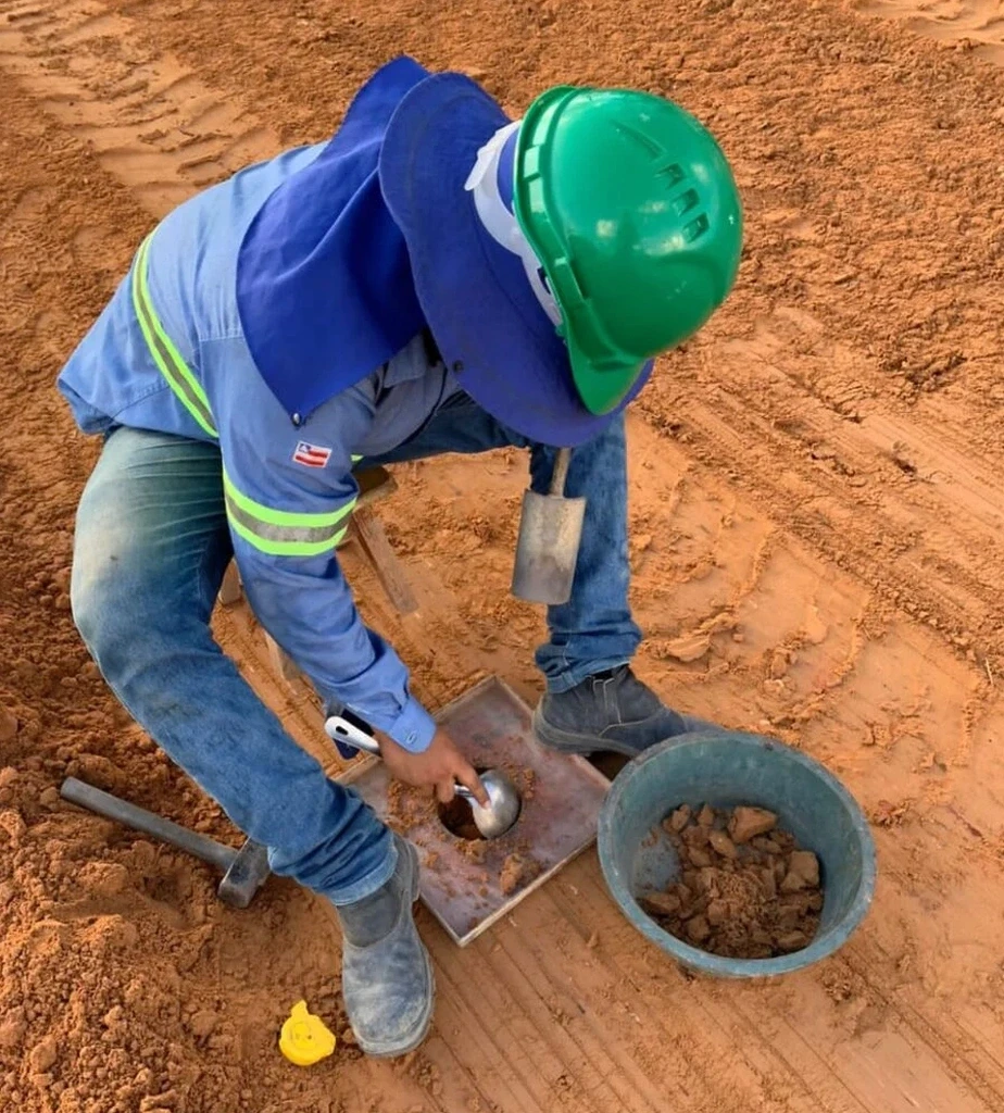 Field Density Testing — Sand Cone Method for Ontario California Construction Sites